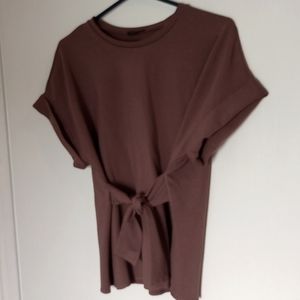 Express size S light burgundy top